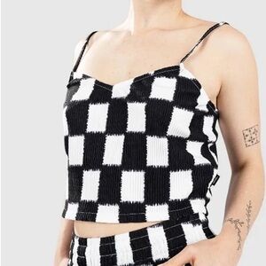 *VANS* Checkered Cami Top